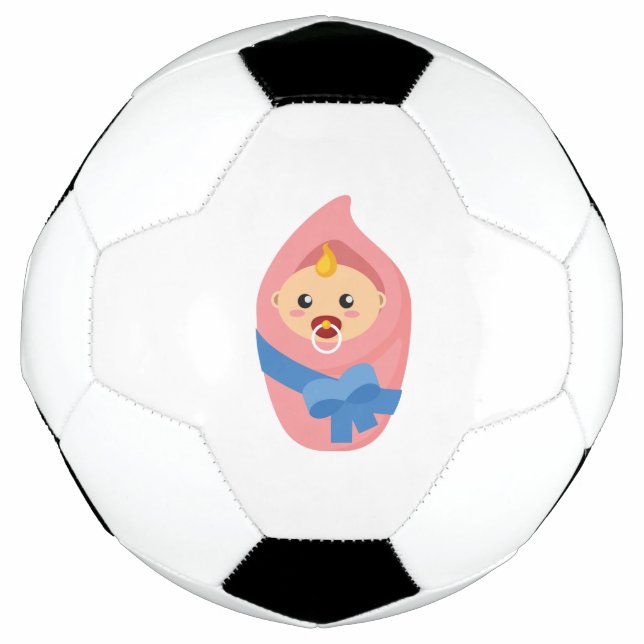 Balón De Fútbol Cíclica de recién nacidos (Anverso)