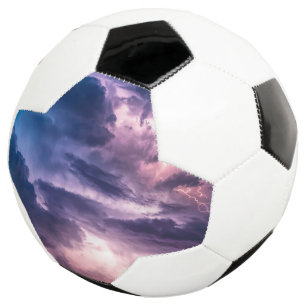 Balón De Fútbol Cielos tormentosos