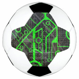 Balón De Fútbol Circuito verde