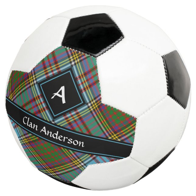 Balón De Fútbol Clan Anderson Tartan Soccer Ball (Tres cuartos)
