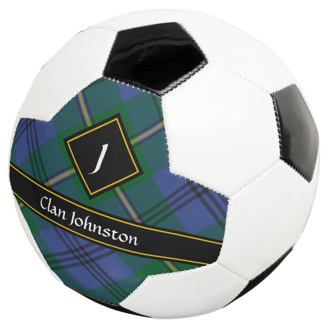 Balón De Fútbol Clan Johnston Tartan Soccer Ball (Tres cuartos)