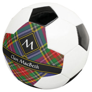 Balón De Fútbol Clan MacBeth Tartan Soccer Ball
