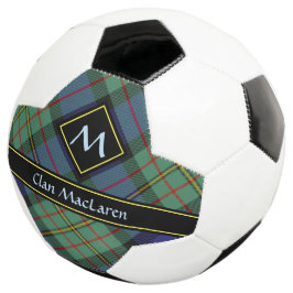 Balón De Fútbol Clan MacLaren Tartan Soccer Ball
