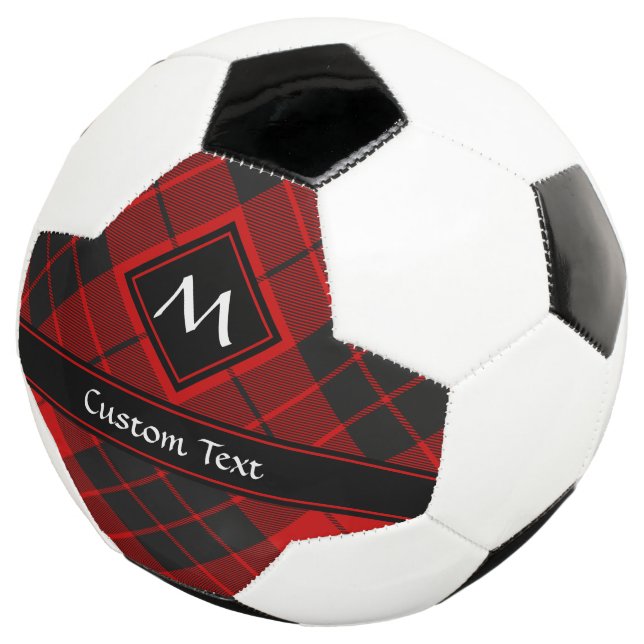 Balón De Fútbol Clan Macleod de Raasay Tartán (Tres cuartos)