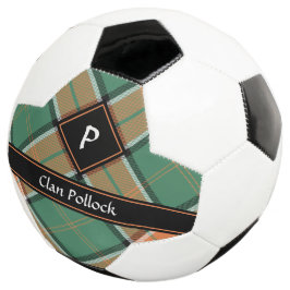 Balón De Fútbol Clan Pollock Tartan Soccer Ball
