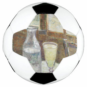 Balón De Fútbol Clásico arte de Van Gogh Absinthe Café de París