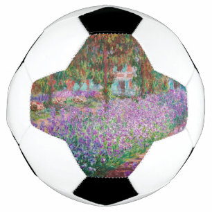 Balón De Fútbol Claude Monet - El jardín del artista en Giverny
