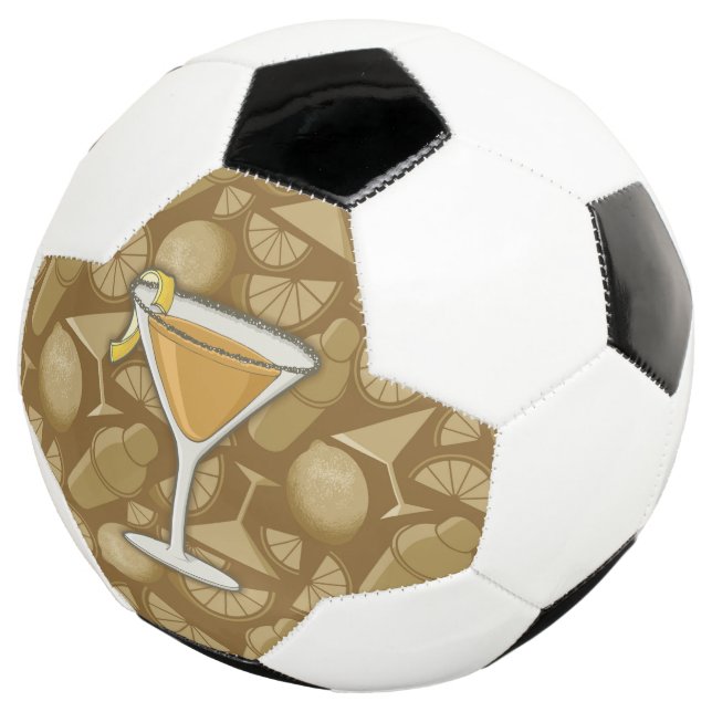 Balón De Fútbol Cóctel de Sidecar (Tres cuartos)