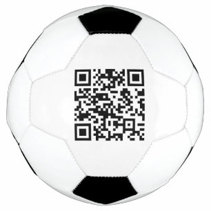 Balón De Fútbol Código QR creado instantáneamente (al ingresar su