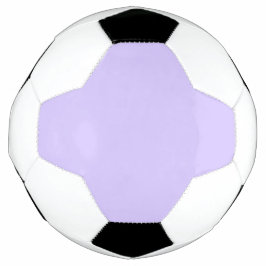 Balón De Fútbol Color sólido de los sueños lilac | Clásico Elegant