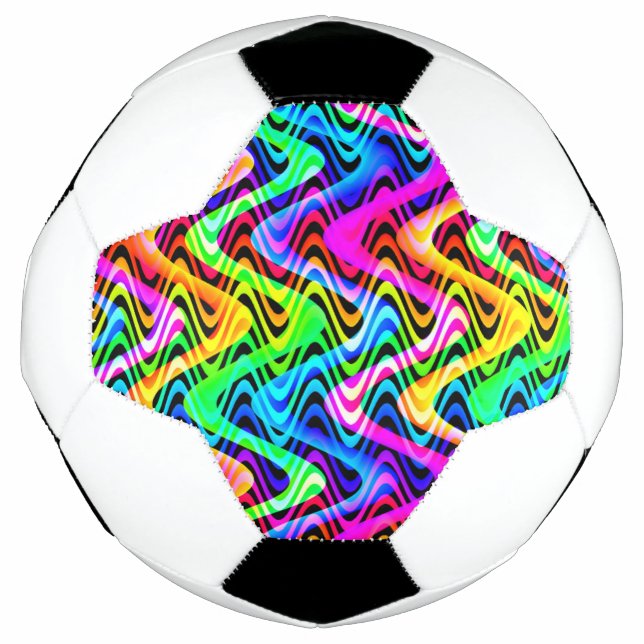 Balón De Fútbol colorful weaves (Anverso)