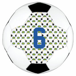 Balón De Fútbol Cómics divertidos superhéroes inteligentes de la e