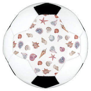 Balón De Fútbol Composición Subacuática de Acuarela Serie Diseño 4