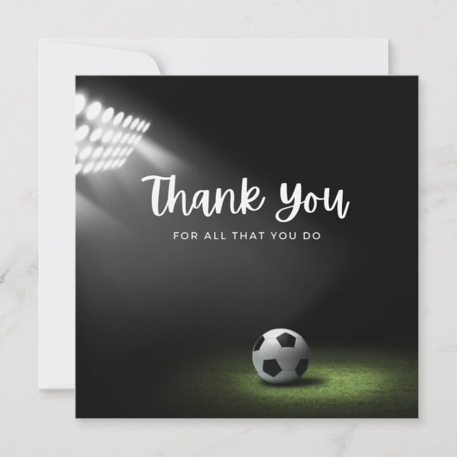 Balón de fútbol con agradecimiento a todos lo que  (Anverso)