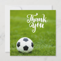 Balón de fútbol con palabra Gracias