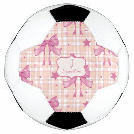 Balón De Fútbol Coquette Femenina Rosa