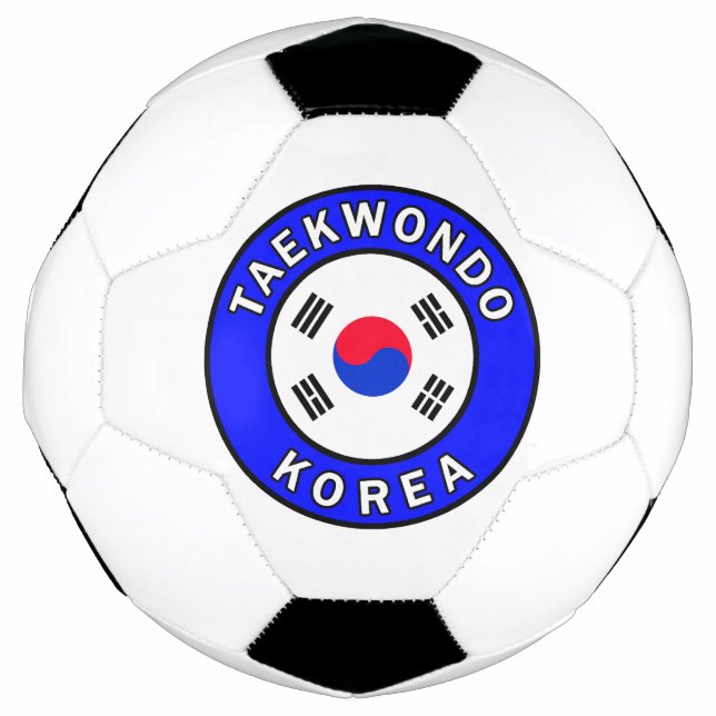 Balón De Fútbol Corea del Taekwondo (Anverso)