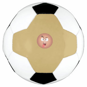 Balón De Fútbol Crazy Face Soccer Ball