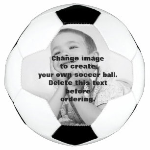 Balón De Fútbol Crea fácilmente tu propia foto personalizada