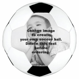Balón De Fútbol Crea fácilmente tu propia foto personalizada