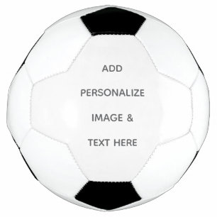 Balón De Fútbol Crea tu propio blanco 