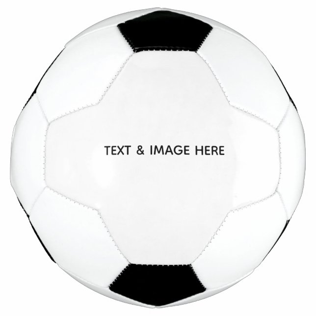 Balón De Fútbol Crea tu propio blanco (Anverso)