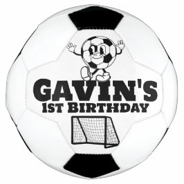 Balón De Fútbol Crear un Personalizado propio retro cumpleaños per