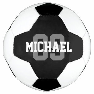 Balón De Fútbol Create Your Own Custom Name Number