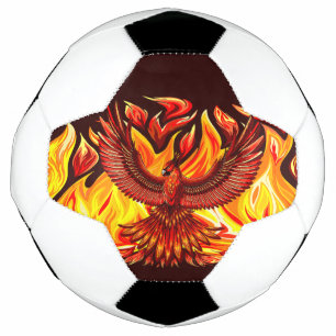 Balón De Fútbol Creatura mitológica inmortal de Phoenix