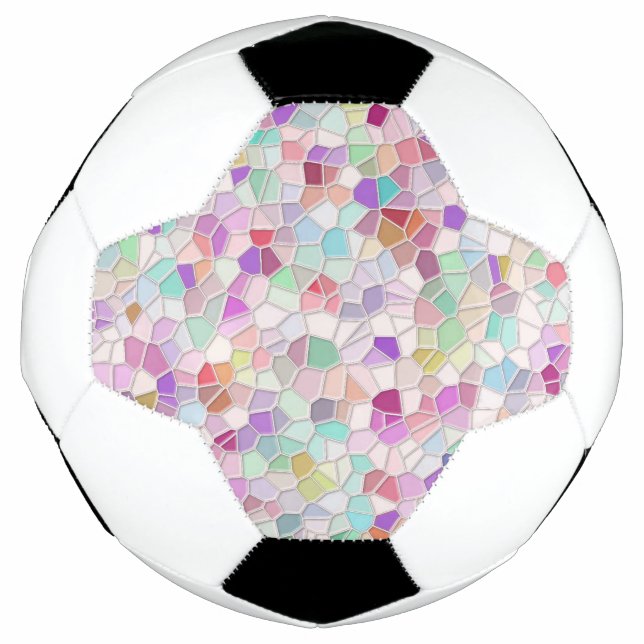 Balón De Fútbol Cristal tallado bonito (Anverso)