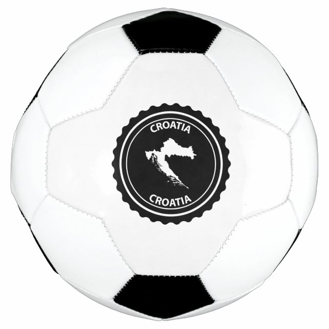 Balón De Fútbol Croacia (Anverso)