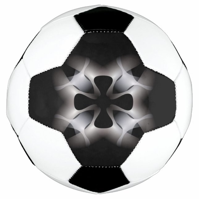 BALÓN DE FÚTBOL CRUZ ABSTRACTA (Anverso)