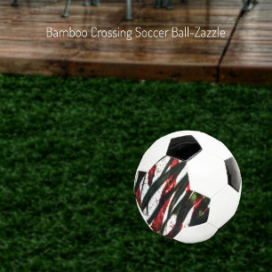 Balón De Fútbol Cruzado de bambú