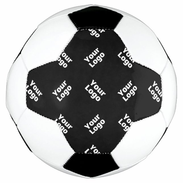 Balón De Fútbol Cualquier logotipo o imagen subida | Patrón disper (Anverso)