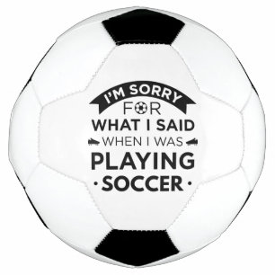 Balón De Fútbol Cuando Estaba Jugando Fútbol