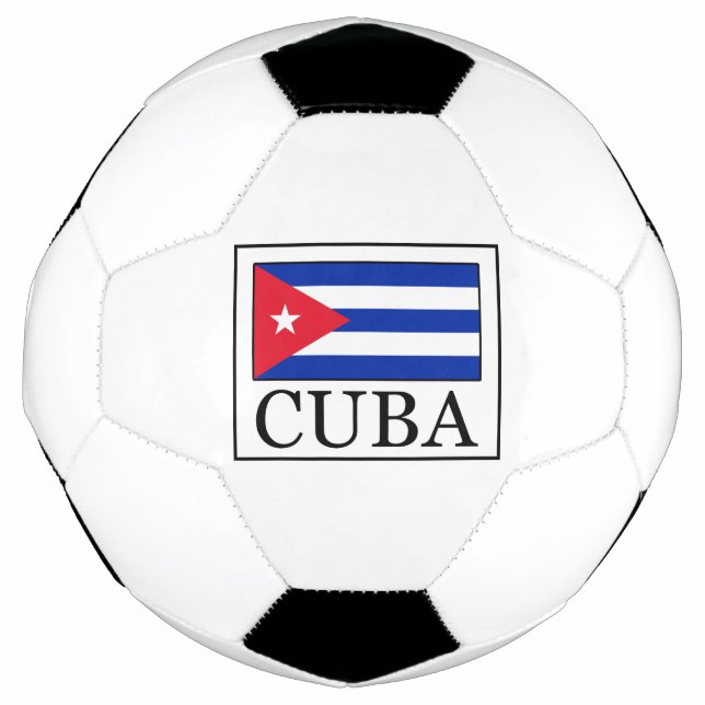Balón De Fútbol Cuba (Anverso)
