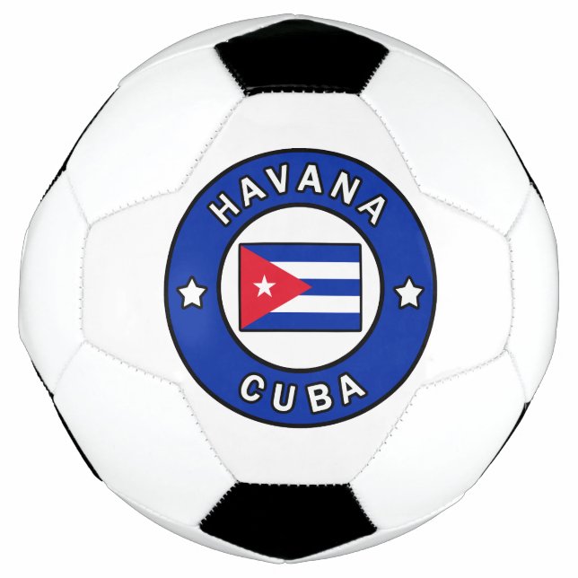 Balón De Fútbol Cuba de La Habana (Anverso)
