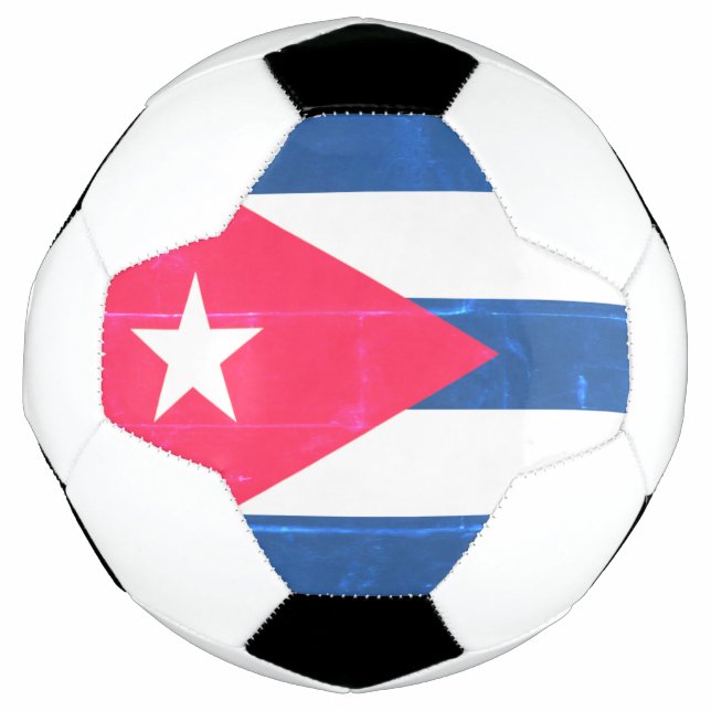 balón de fútbol cubano (Anverso)