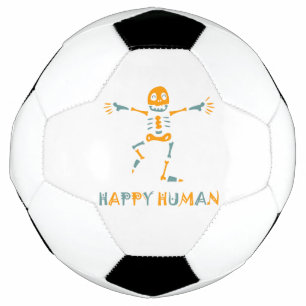 Balón De Fútbol Cubierta cerámica humana feliz
