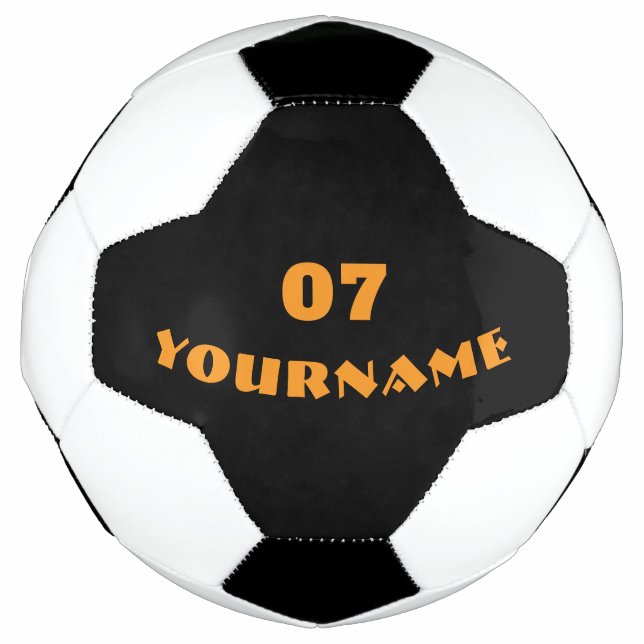 Balón De Fútbol Custom Soccer Ball – Add Your Text Here (Anverso)