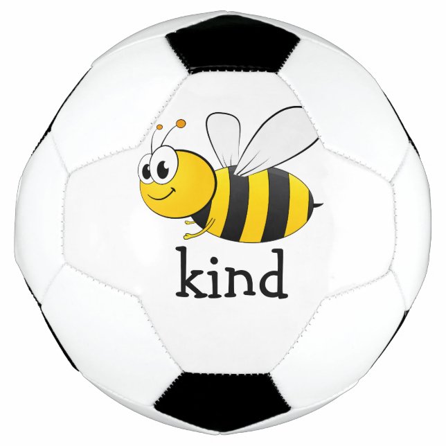 Balón De Fútbol Cute Bee Kind (Anverso)