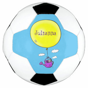 Balón De Fútbol Cute ratón en la lata de riego con personalizado d