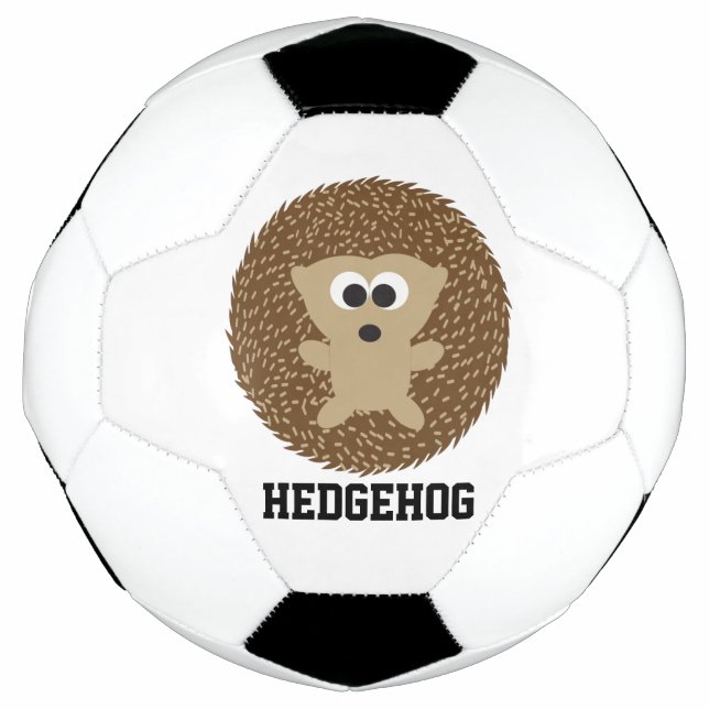 Balón De Fútbol Cute Round Hedgehog (Anverso)