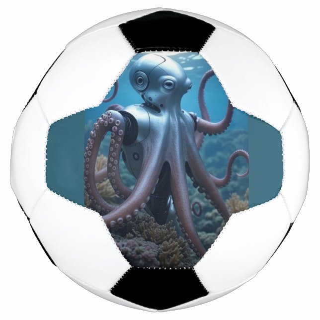 Balón de fútbol Cyber Octopus (Anverso)