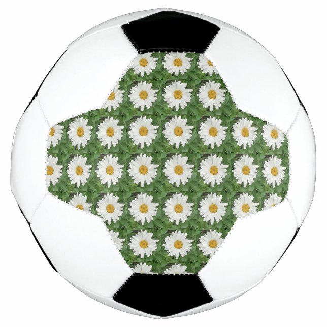 Balón De Fútbol Daisy blanco (Anverso)
