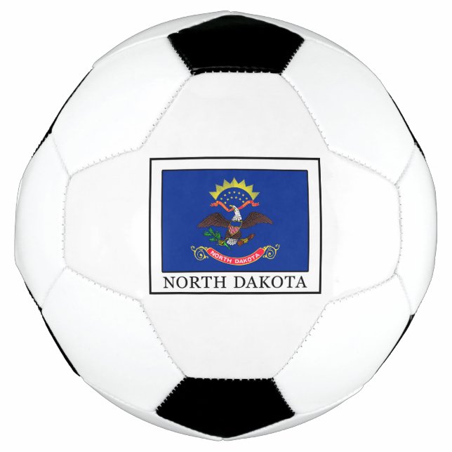 Balón De Fútbol Dakota del Norte (Anverso)