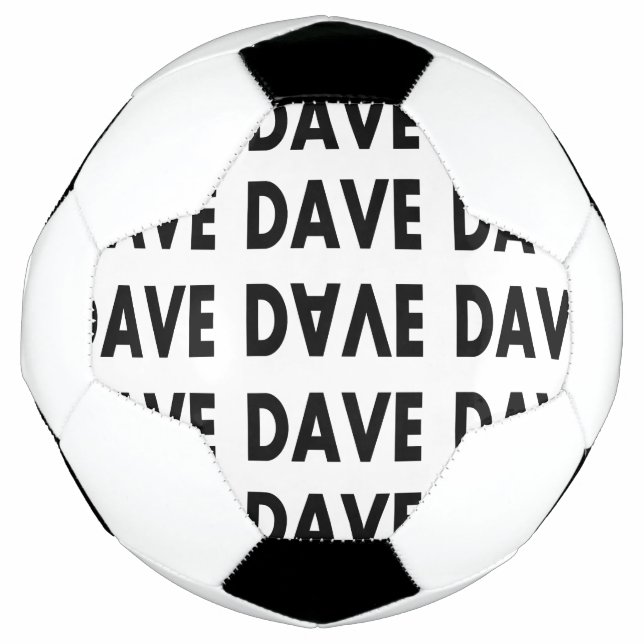 Balón De Fútbol Dave's Ball (Anverso)
