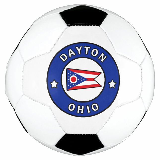 Balón De Fútbol Dayton Ohio (Anverso)