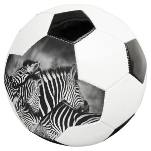 Balón De Fútbol Dazzle de cebra