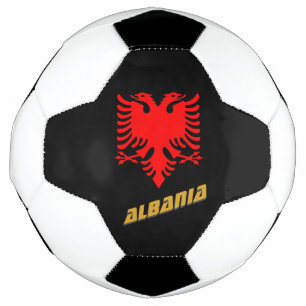 Balón de fútbol de Albania